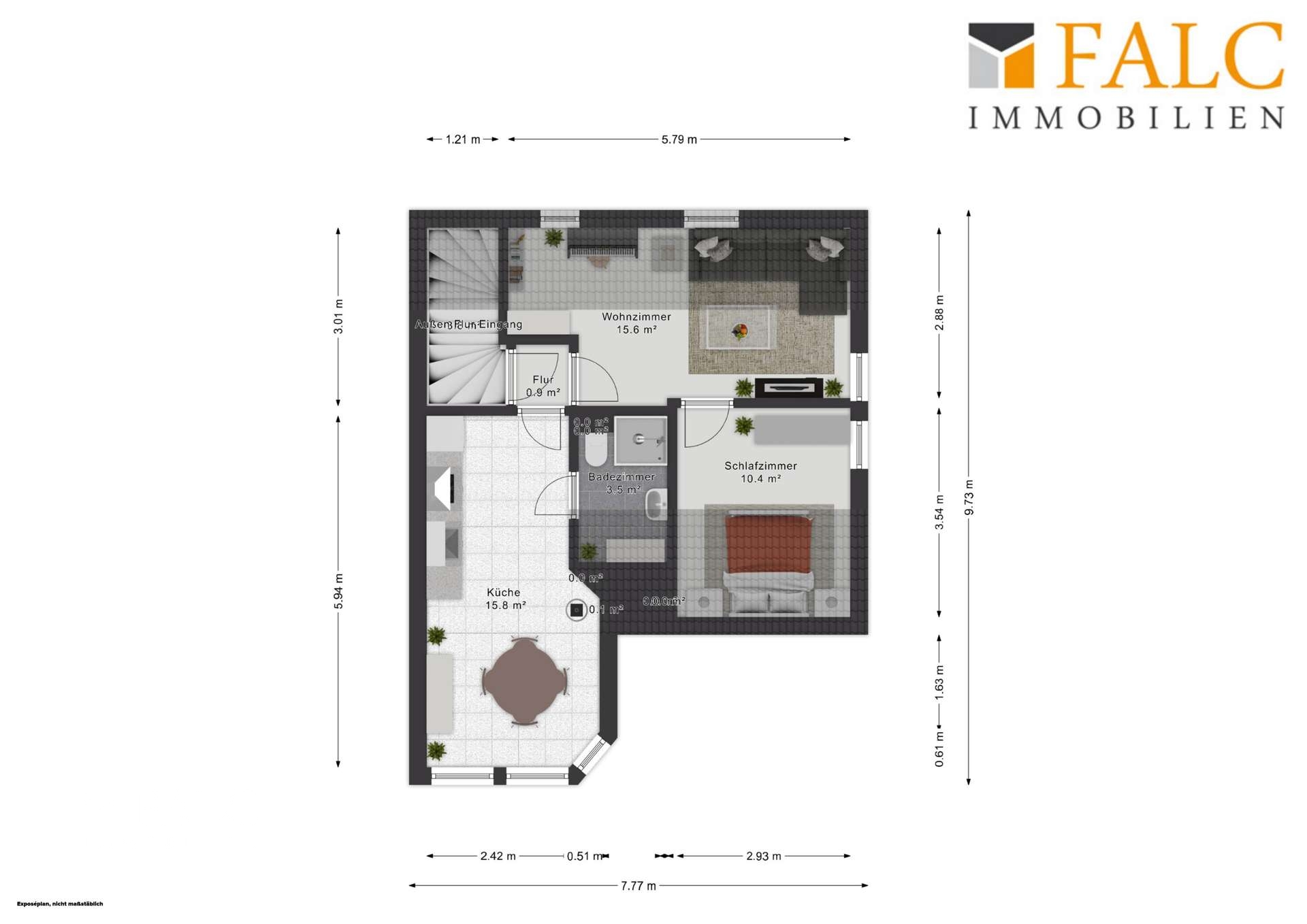 Grundriss Obergeschoss